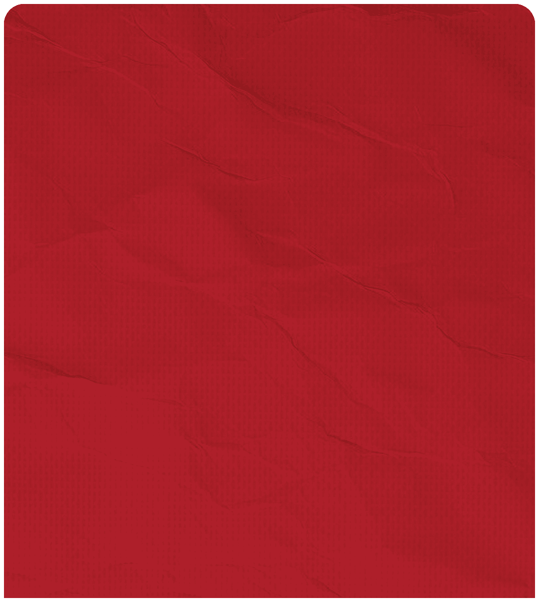 A red cloth with wrinkles and folds. AI generated content