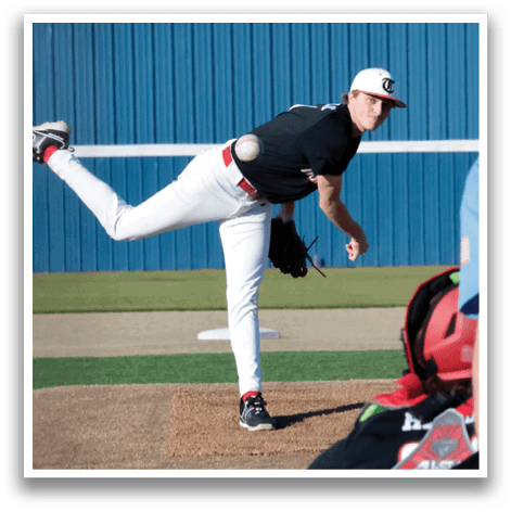 A baseball player is pitching a ball while a catcher and an umpire watch. AI generated content