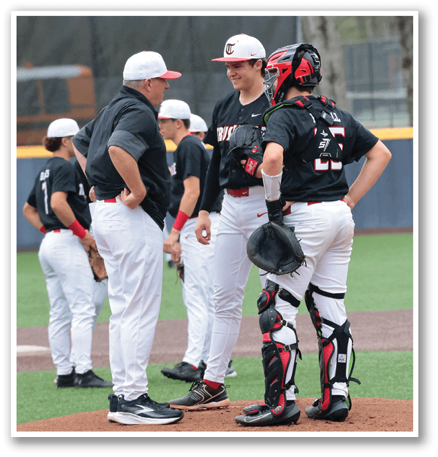 A group of baseball players on the field, with one player wearing a catcher's mitt. AI generated content