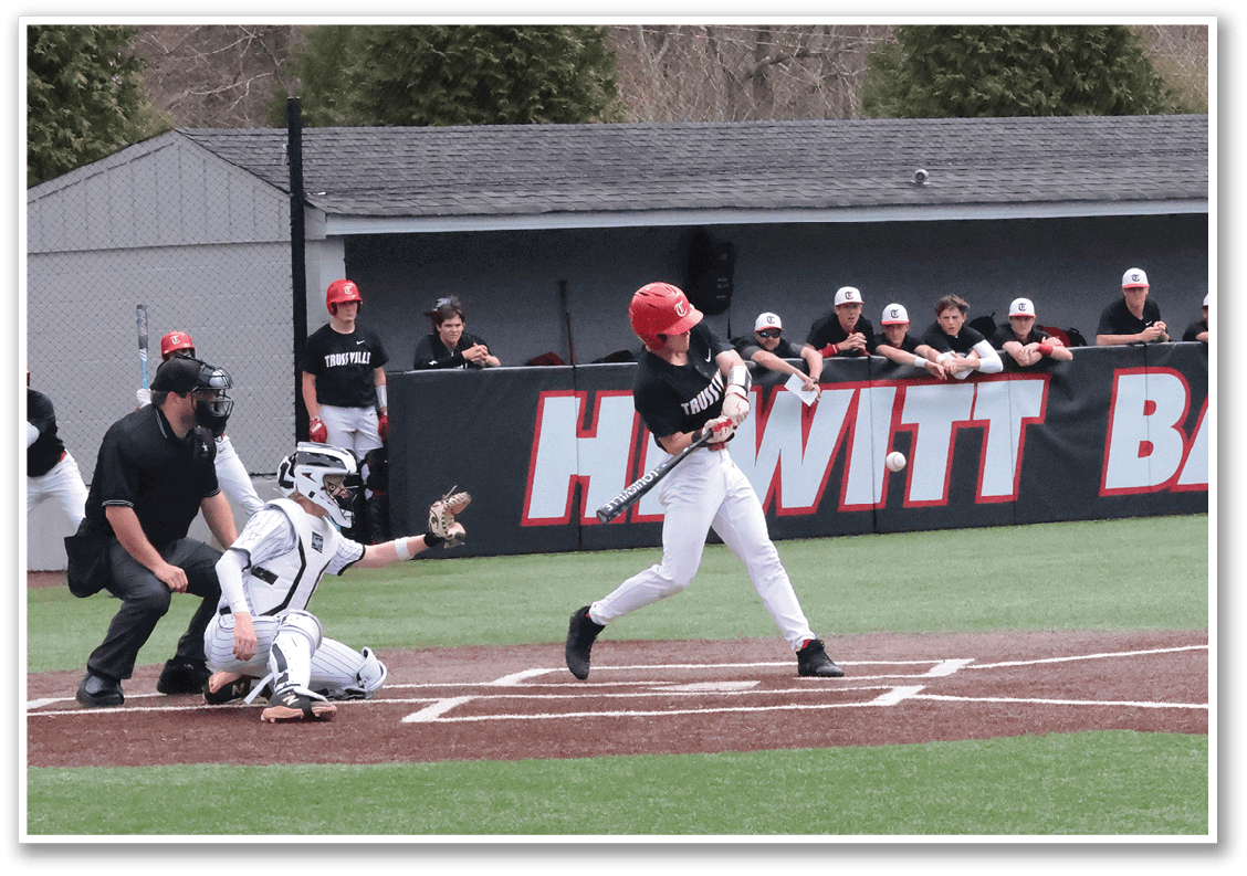 A baseball player is swinging a bat on a field, with a crowd of people watching. AI generated content