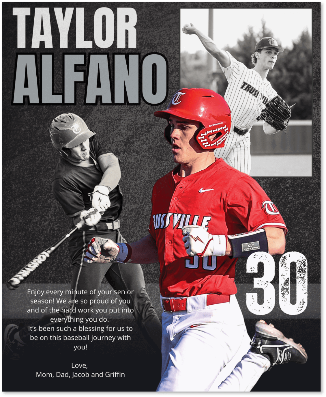 A baseball player wearing a red jersey and helmet. AI generated content