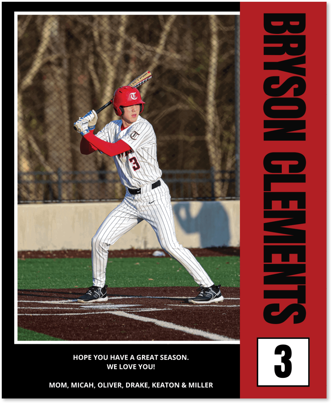 Baseball player in a white uniform holding a bat. AI generated content