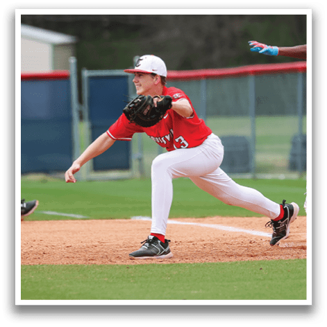 Two baseball players are on the field, one is holding a glove and the other is running. AI generated content