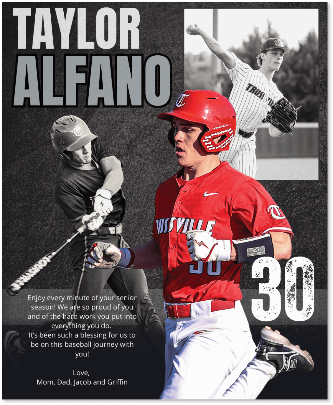 A baseball player wearing a red jersey and helmet. AI generated content