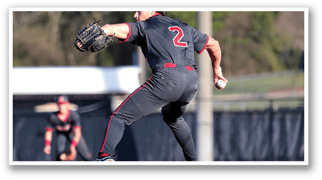 A baseball player in a black shirt and grey pants is pitching a ball. AI generated content