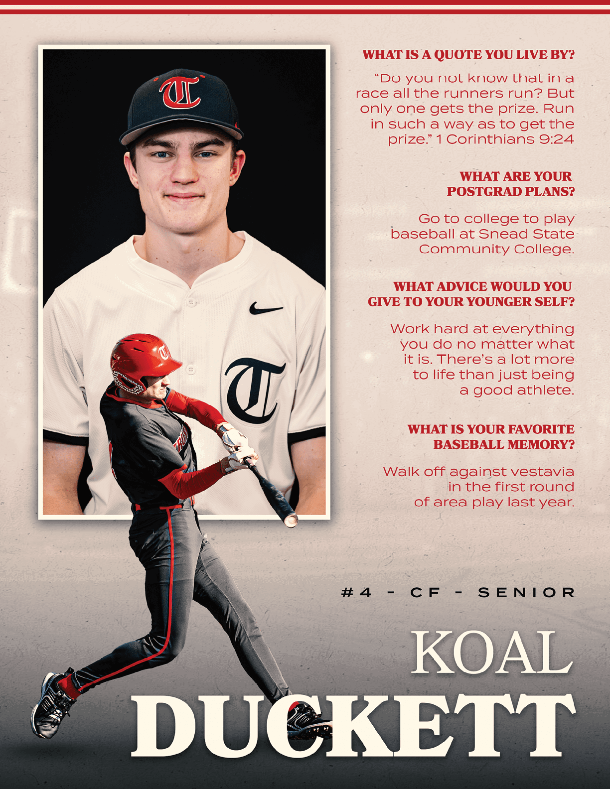 A baseball player named Kool Duckett is shown in a black and white photo. AI generated content