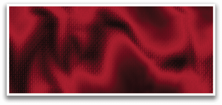 A red, swirling pattern with a nude figure in the center. AI generated content
