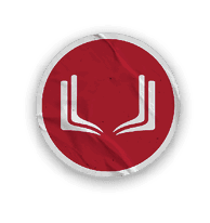 A collection of six different stickers, one of which is a red and white dog. AI generated content