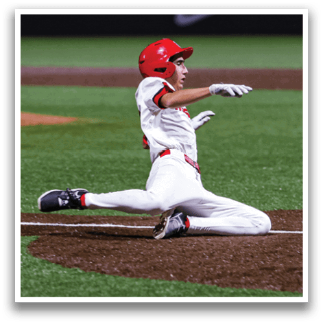 Two baseball players are on the field, one is holding a glove and the other is running. AI generated content