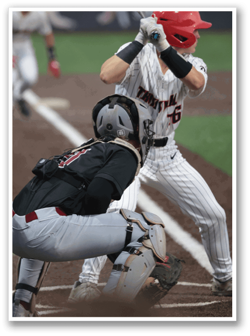 A baseball player is sliding into home plate, while the catcher is trying to tag him out. AI generated content
