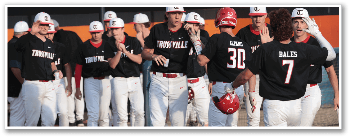 Baseball players wearing black and red uniforms are walking on a field. AI generated content