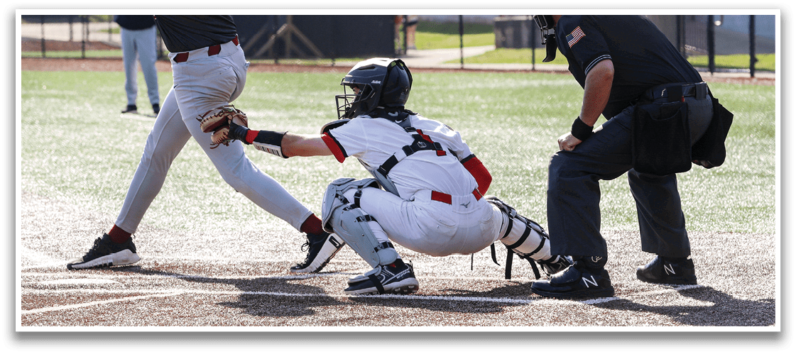 A baseball player is swinging a bat, attempting to hit a ball. The catcher is in position, ready to catch the ball. AI generated content