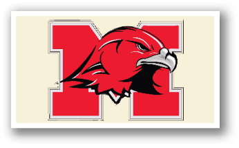 A red and black bird logo with the letter M on it. AI generated content