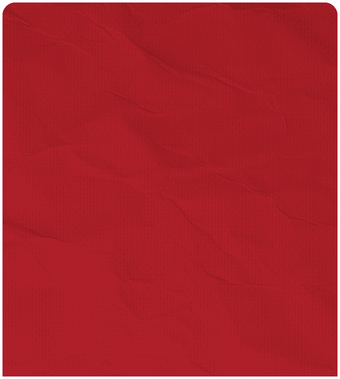 A red cloth with wrinkles and folds. AI generated content