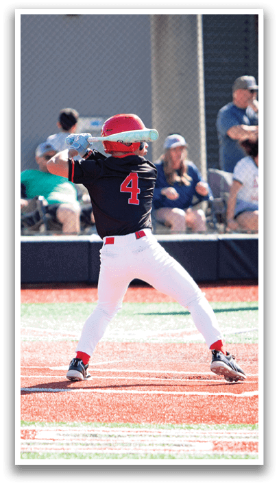 A baseball player is swinging a bat on a field, with a catcher and an umpire behind him. AI generated content