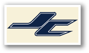 A logo with a blue and white color scheme. AI generated content
