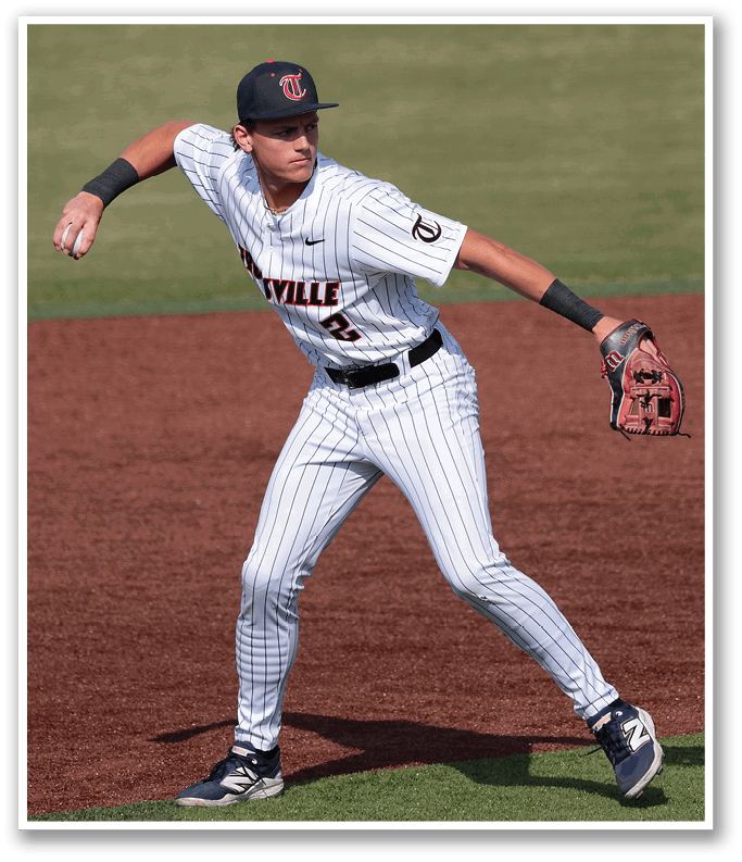 A baseball player wearing a white uniform and a black hat is running on the field. AI generated content