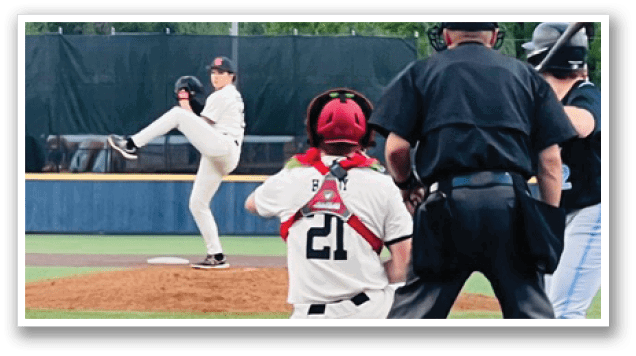 A baseball game is in progress with a batter, catcher, and umpire. The batter is swinging his bat, and the catcher is wearing a baseball glove. AI generated content