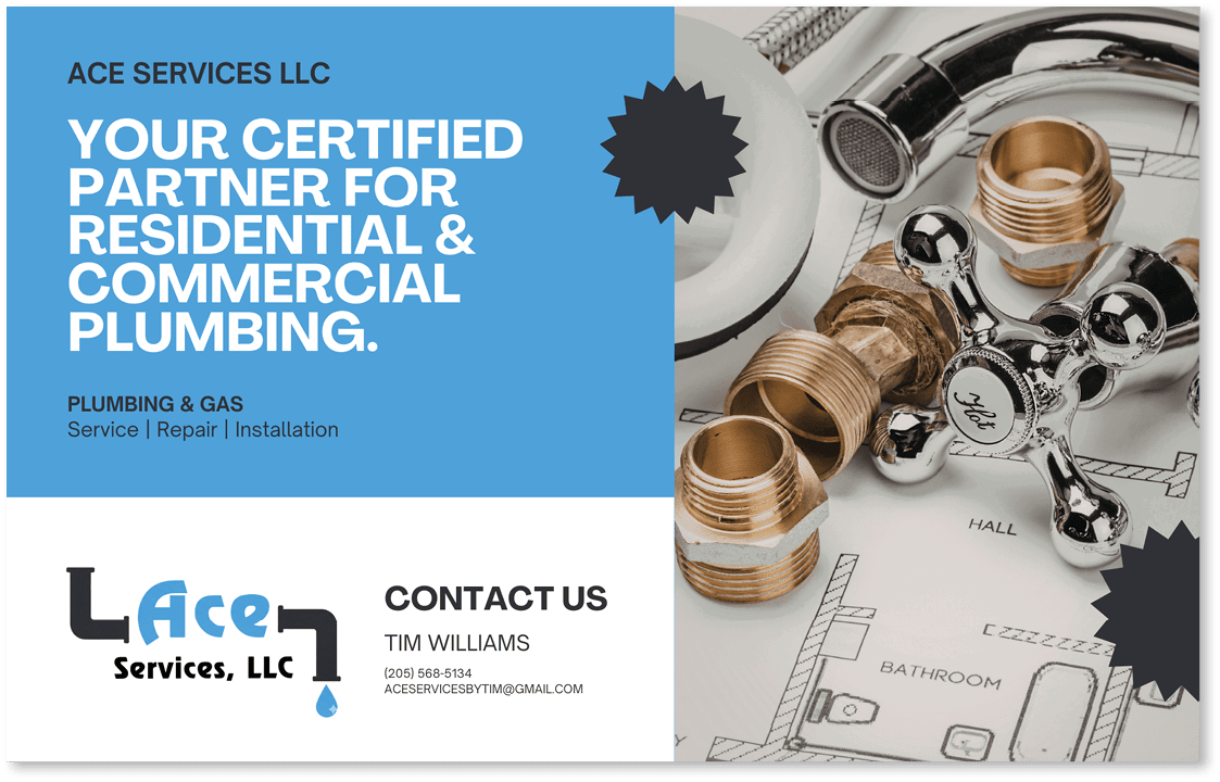 Ace Services LLC is offering a certified partner for residential and commercial plumbing. AI generated content
