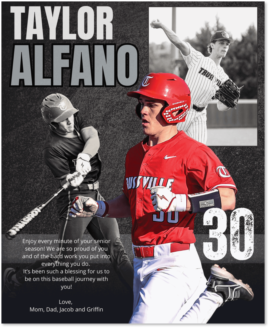 A baseball player wearing a red jersey and helmet. AI generated content