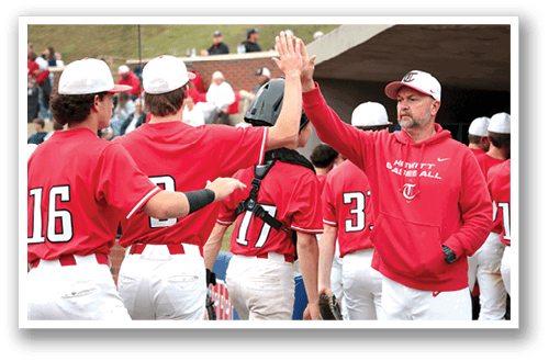 A group of baseball players are hugging each other on the field. AI generated content