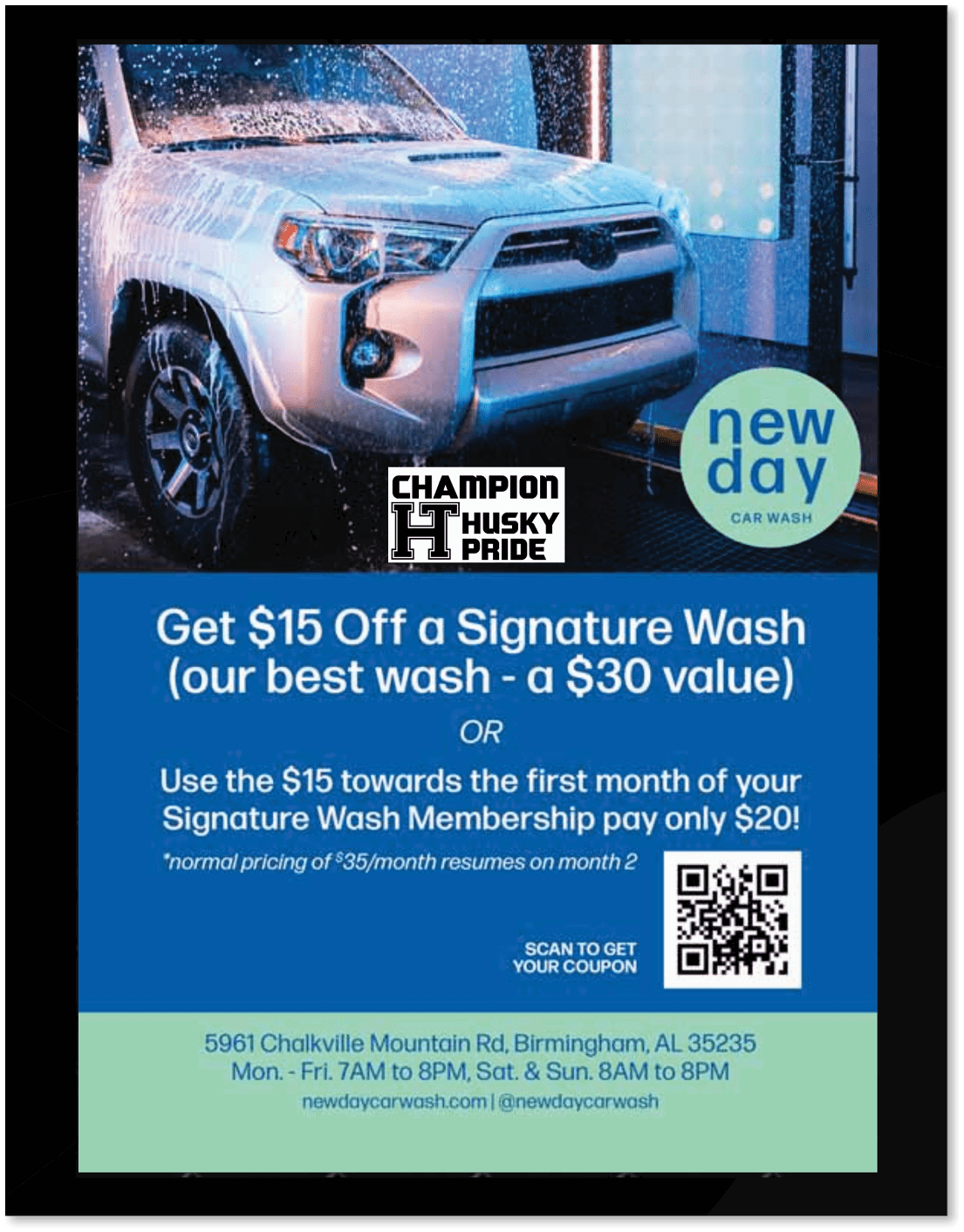 A Toyota truck is shown in a dealership ad. AI generated content
