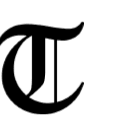 A black and white image of a large T. AI generated content