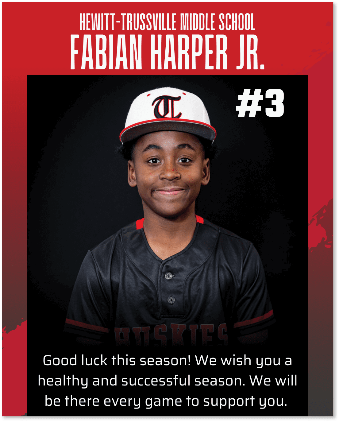 A young boy wearing a baseball uniform with the number 3 on the back. AI generated content