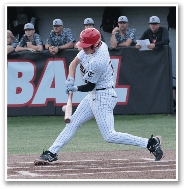 A baseball player is swinging a bat at a ball, while a catcher and umpire watch. AI generated content