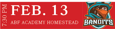 ABF ACADEMY HOMESTEAD,FEB. 13,7:30 P