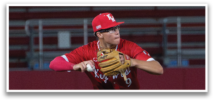A baseball player in a red uniform is throwing a ball. AI generated content
