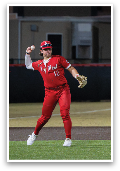 A baseball player in a red jersey is throwing a ball. AI generated content
