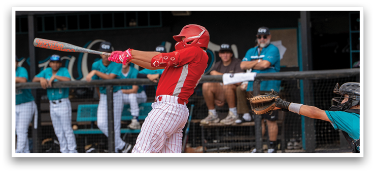 A baseball player is swinging a bat at a ball, while a catcher is ready to catch it. AI generated content