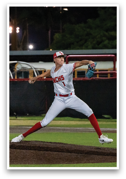A baseball player in a white uniform is pitching a ball on a field. AI generated content