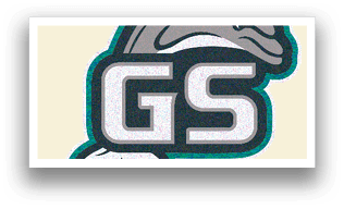 A dolphin logo with a blue and white color scheme. AI generated content
