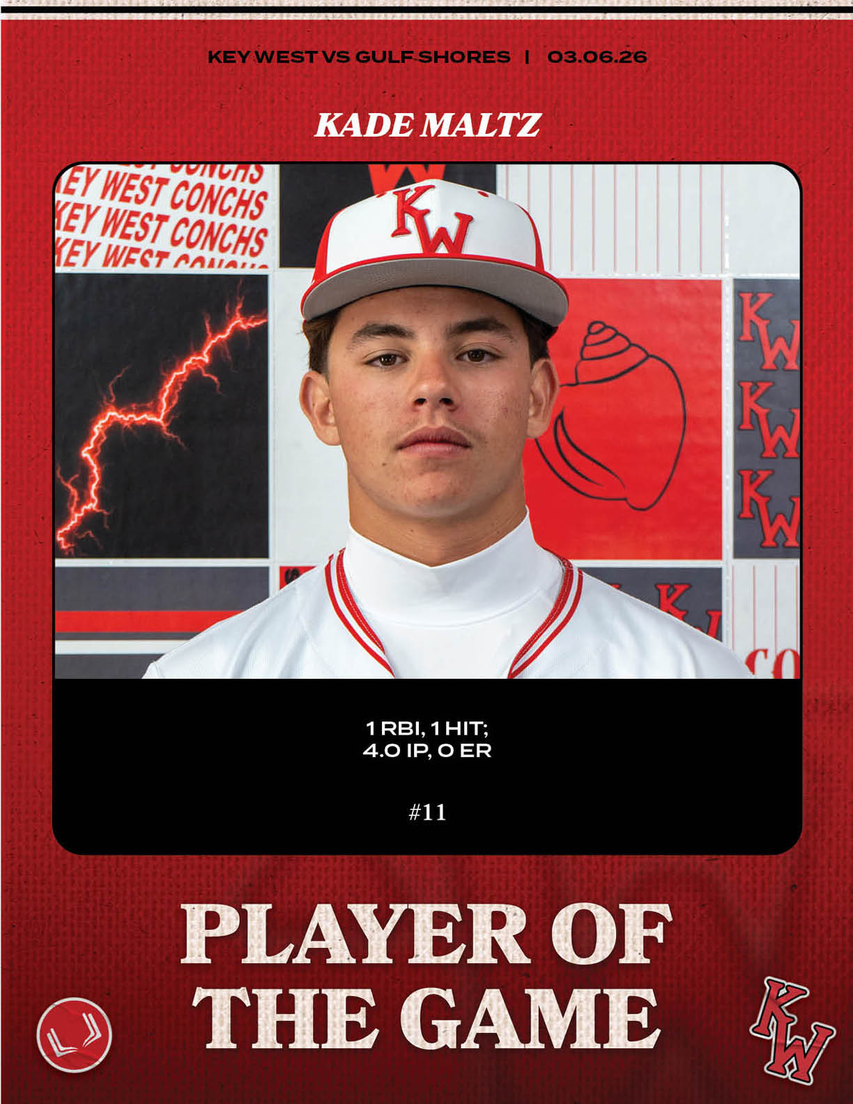 A baseball player is featured on the cover of Player of the Game magazine. AI generated content