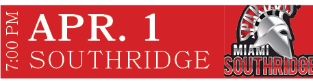 SOUTHRIDGE,APR. 1,7:00 P