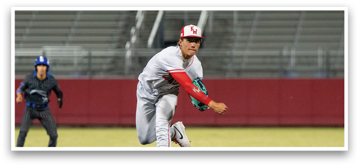 A baseball player in a white and red uniform is pitching a ball on a field. AI generated content