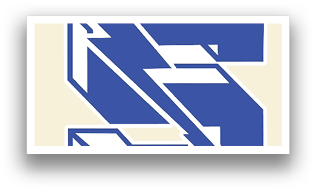 A blue and white logo with the letter S in the center. AI generated content