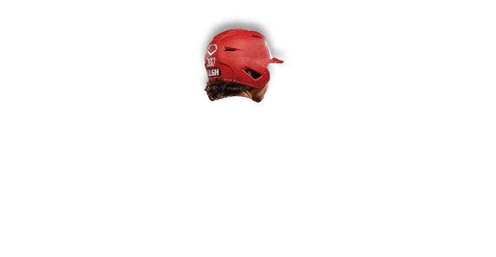 A small red figure is in the center of a white background. AI generated content