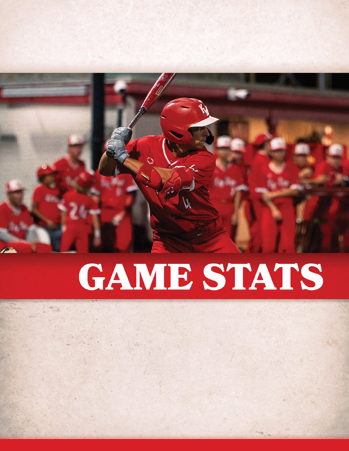 A baseball player swinging a bat. Description generated by AI