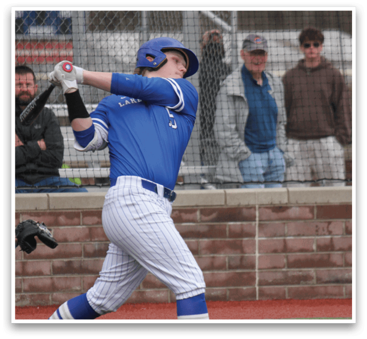 A baseball player is swinging a bat, attempting to hit a ball. AI generated content