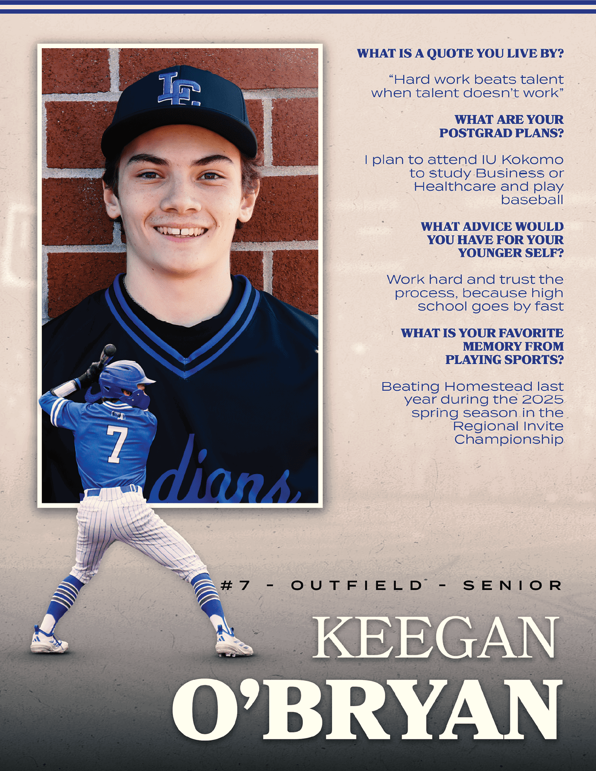 A baseball player posing for a photo. AI generated content