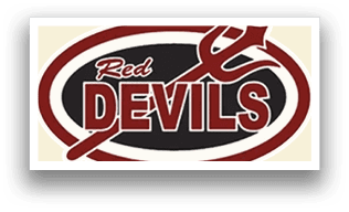 A logo for the Red Devils sports team. AI generated content
