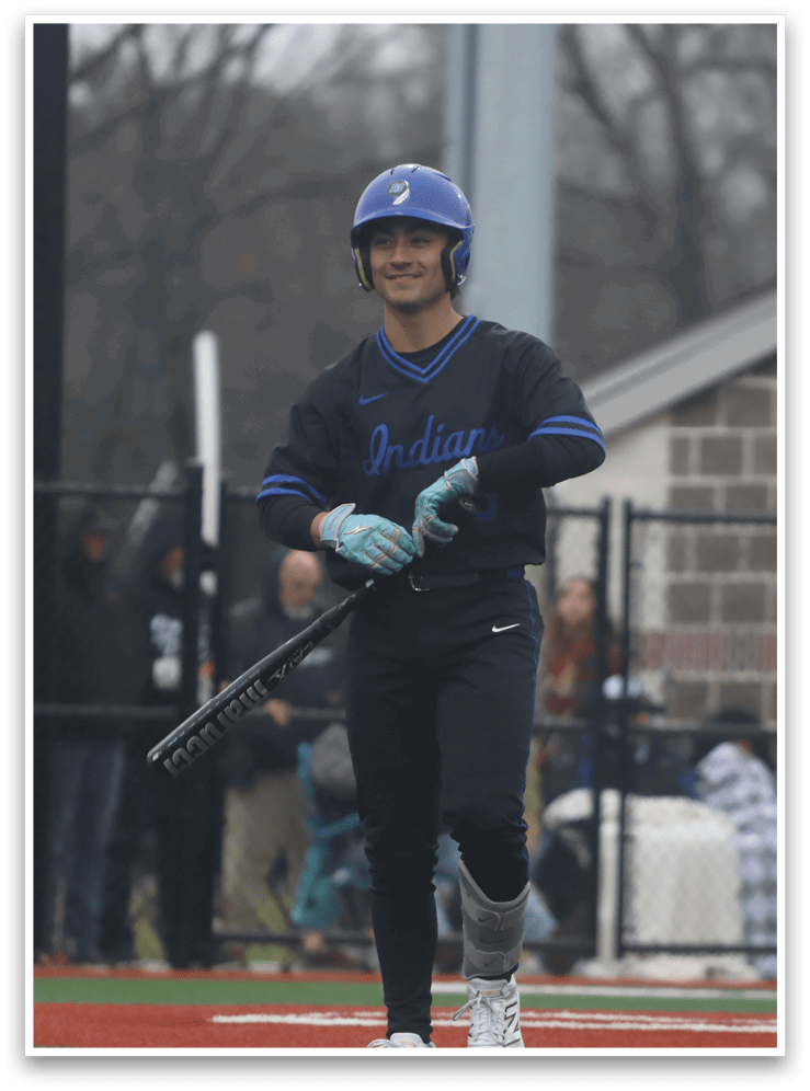 A baseball player in a blue helmet and black uniform is holding a bat and walking on the field. AI generated content
