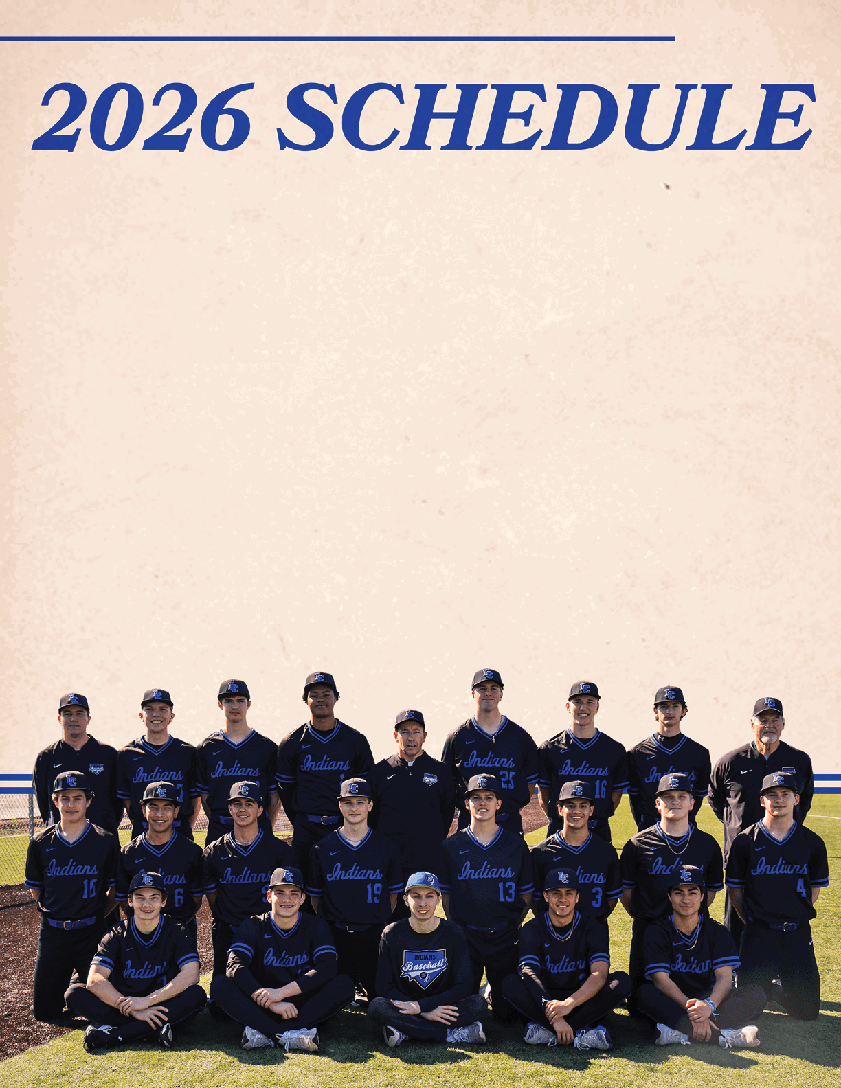 A baseball team poses for a group photo in their uniforms. AI generated content