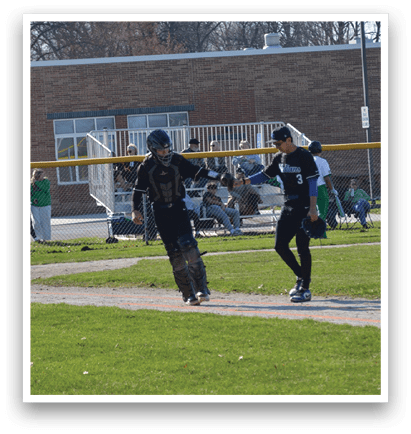 A group of people playing baseball in a park. AI generated content