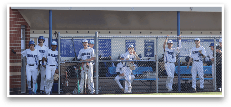 Baseball players in uniforms are standing on a field, some of them holding baseball bats. AI generated content
