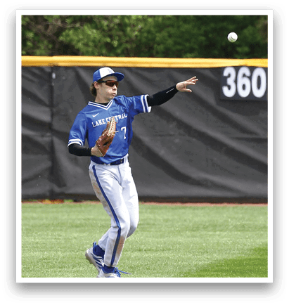A baseball player in a blue uniform is throwing a ball. AI generated content
