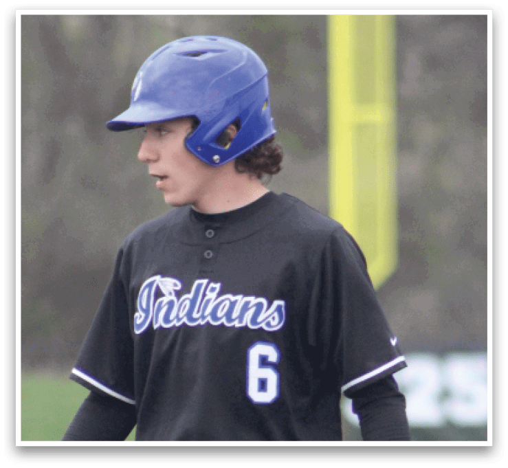 A baseball player wearing a black jersey with the number 6 on it. AI generated content